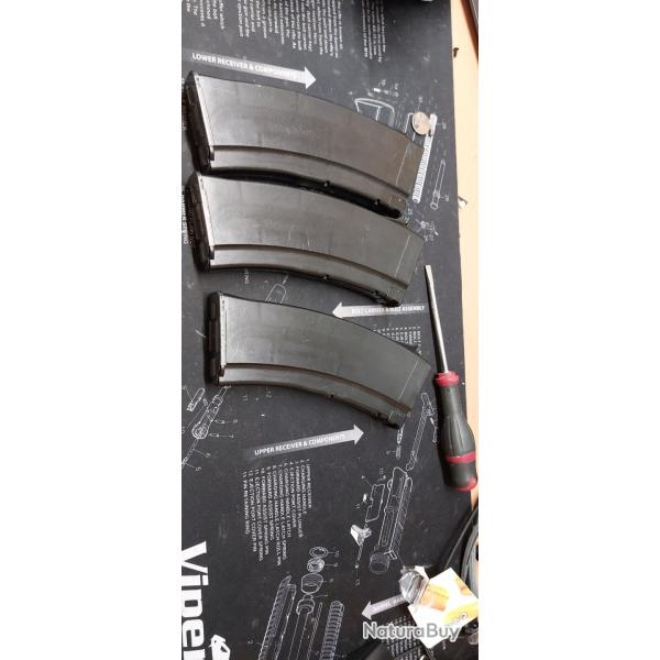 3 Chargeur AK 120 CPS AIRSOFT