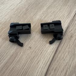 Montage Recknagel lunette rail ZM
