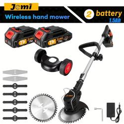 Debroussailleuse Tondeuse Jardin Sans Fil, Modele: 2 Batteries