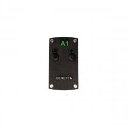 Plaque adaptateur Professor-Optiken pour point rouge 1x17x24 Beretta 92