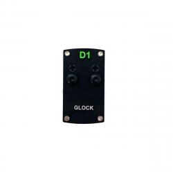 Plaque adaptateur Professor-Optiken pour point rouge 1x17x24 Glock & Taurus G3C