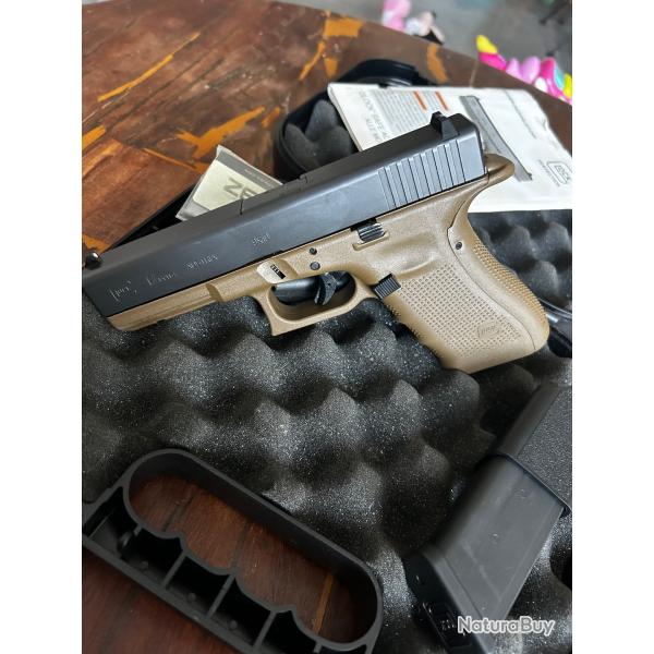 Glock 17 gen4 9mm coyote