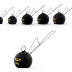TETE PLOMBEE CAT BALL DEAD OR ALIVE SYSTEM BLACK PAR 2 80gr