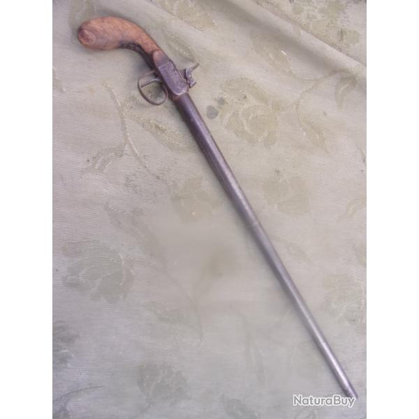 carabine de braconnier  percussion