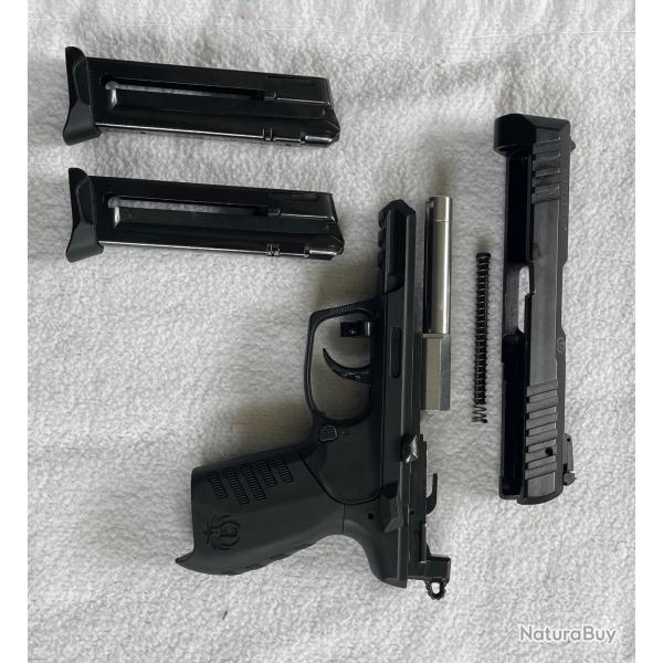 Pistolet Ruger SR22 - canon 3,5" - Cal. 22LR - Filet 1/2x28