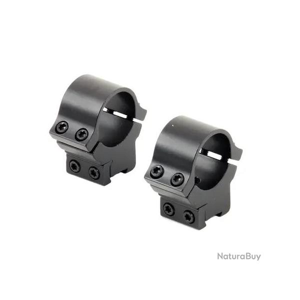 Colliers moyens Fuzyon Optics pour rail de 11 mm Dia: 25,4mm