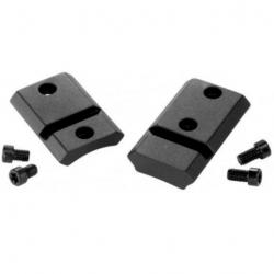 EMBASE WARNE - ALUMINIUM - Embase courte alu pour montage fixe warne/weaver pour remington 700