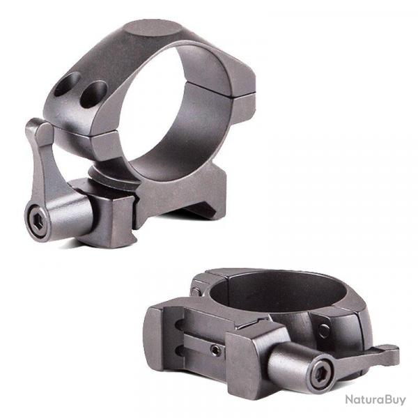 PAIRE COLLIER DE MONTAGE RAPIDE EN ACIER KONUS 30mm Mdium