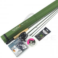 Pack Canne à mouche DEVAUX T42 Truite 9' soie 4/5