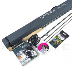 Pack Canne à mouche DEVAUX T50 Nymphe 10'6 soie 3/4