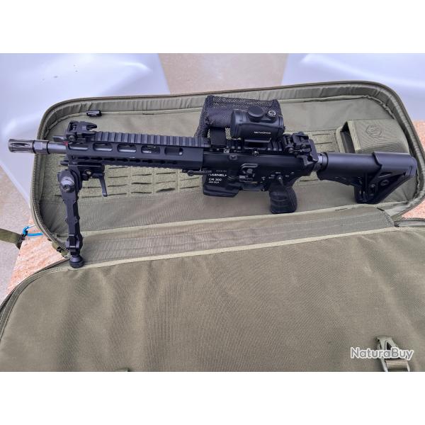 SUPER AFFAIRE A SAISIR AR15 HAENEL CR300 A2 MATCH 10,5" SURQUIP TAT NEUF.