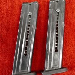 2 Chargeurs 10 coups SIG Mosquito Cal.22LR