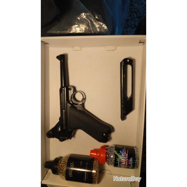 Luger P08 4,5mm blowback