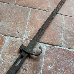 Baïonnette française Berthier 1892 2ème type - WW1 (2)