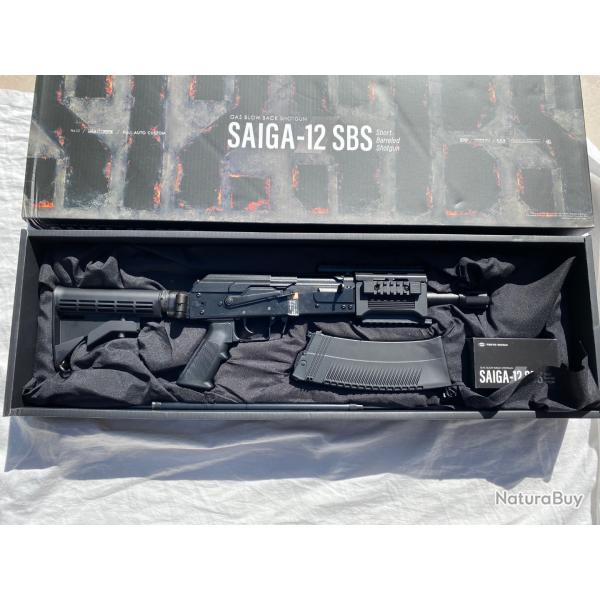 Rplique SAIGA 12 SBS GBBR Tokyo Marui