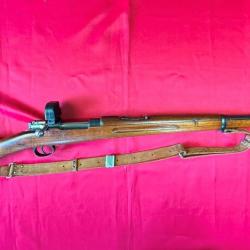 Carabine Carl Gustafs Stads, Mod.96 Cal.6,5x55 suédois + dioptre (L103)