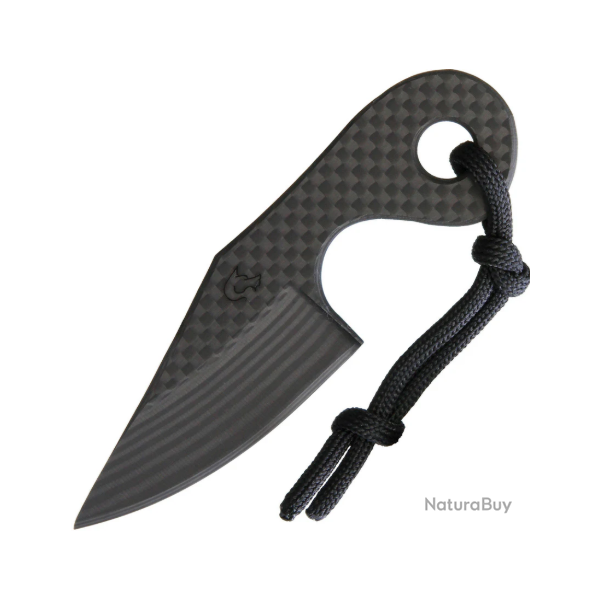 Fred Perrin MKE2 Elsa Fantino Carbon Couteau  lame fixe