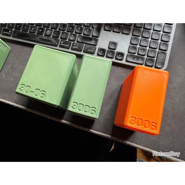 Botes  munitions, 30-06, coloris vert olive Mat/orange, ou orange/vert olive mat