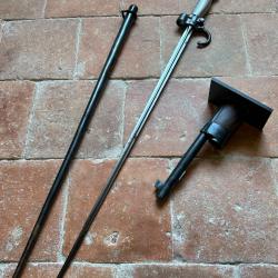 Baïonnette française Lebel 1886 1er type - WW1 (2)