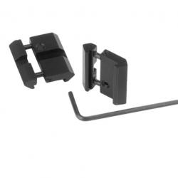 Lot de 2 adaptateurs Vector optics pour rails 11 mm vers picatinny/weaver