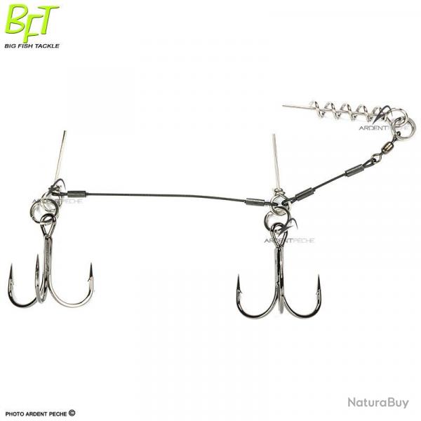 BFT Shallow stinger stainless H2/0 / 100lb