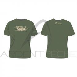 Tee shirt ULTIMATE FISHING Patchinko vert XL