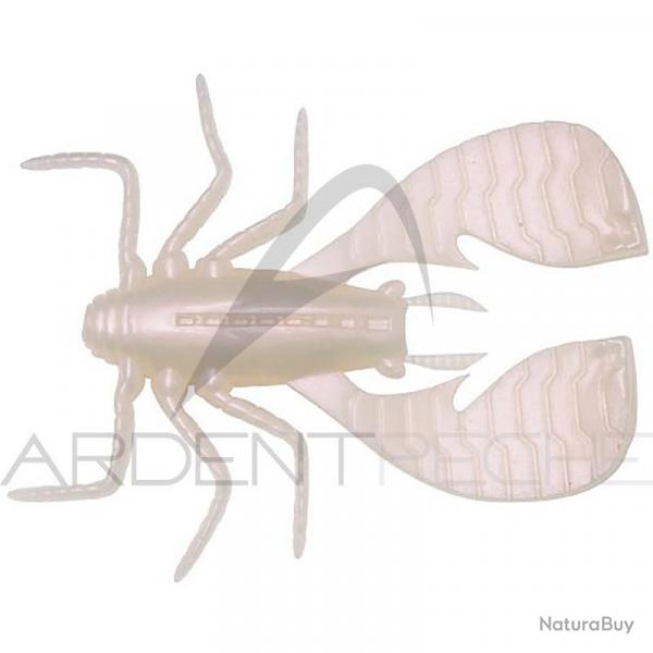 Leurre souple MEGABASS Fuwabug 2.5 Pearl white