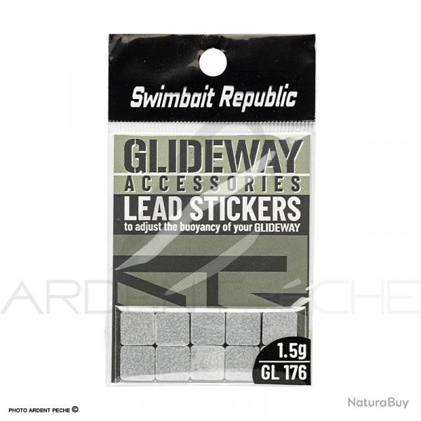Lest autocollant SWIMBAIT REPUBLIC Lead sticker
