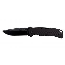Couteau Cold Steel Verdict Spear Point AUS10A - Lame 76mm - Manche G10 - Clip réversible