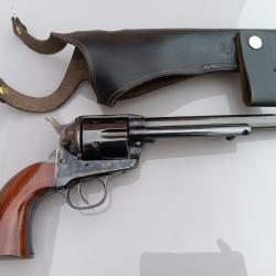 Uberti 1873 Cattleman 7.5" noir jaspé, cal. 44-40