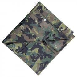 Bâche imperméable 101 Inc Tarpaulin camouflage 3x3m