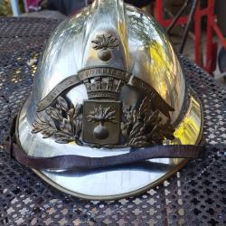 Ancien casque de pompier mod 26