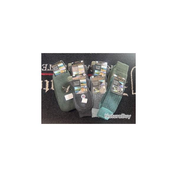 Magnifique lot de 7 paires de chaussettes longue pour chasse ou quotidien t39/42 lot1