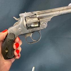 REVOLVER SMITH &WESSON TOP BREAK 4eme modèle cal. 32sw short