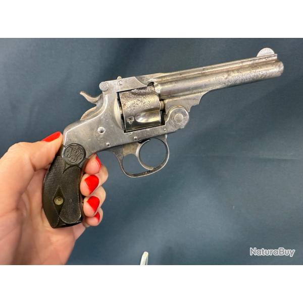 REVOLVER SMITH &WESSON TOP BREAK 4eme modle cal. 32sw short