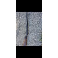 Fusil à chiens poudre noire cal 16