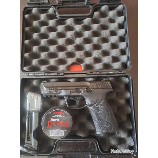 pistolet Smith&Wesson MP9 2.0 blowback T4E humarex cal 43