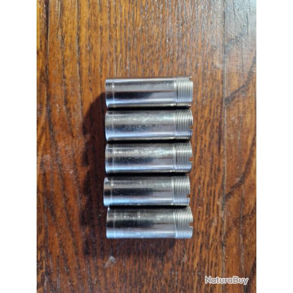 Lot de chokes internes BERETTA calibre 12