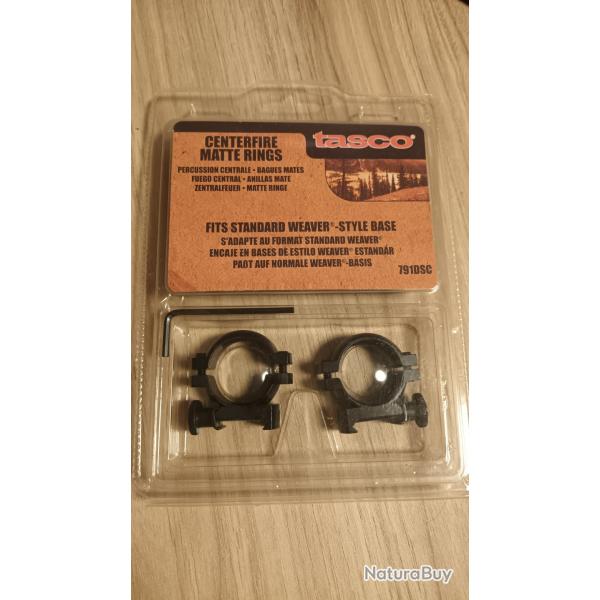 Collier montage Tasco Diamtre 25.4mm