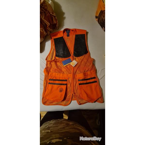 Gilet de ball-trap beretta