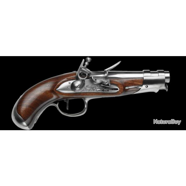 pistolet Davide Pedersoli AN IX GENDARMERIE A SILEX CAL. 15,2 MM