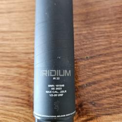 silencieux IRIDIUM pour 22LR, 1/2x20, TBE