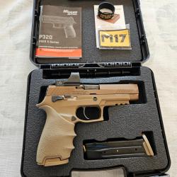 Sig Sauer P320 M 17 en 9x 19