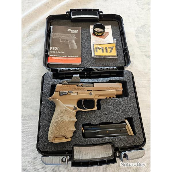 Sig Sauer P320 M 17 en 9x 19