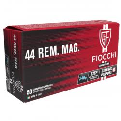 CARTOUCHES FIOCCHI .44 MAG SJSP 240gr x50