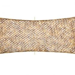 Filet camouflage sable 412x144 cm tissu Oxford polyester pratique extérieur activités