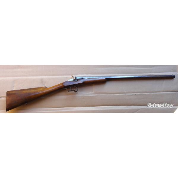 Carabine 9 mm G. Mariette - Warnant brevet (crosse  restaurer)