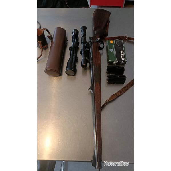 Carabine Steyr mannlicher pour GAUCHER