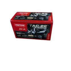 Norma - 500 Cartouches Tac-22 Subsonic - .22 LR 40gr  - 62100274
