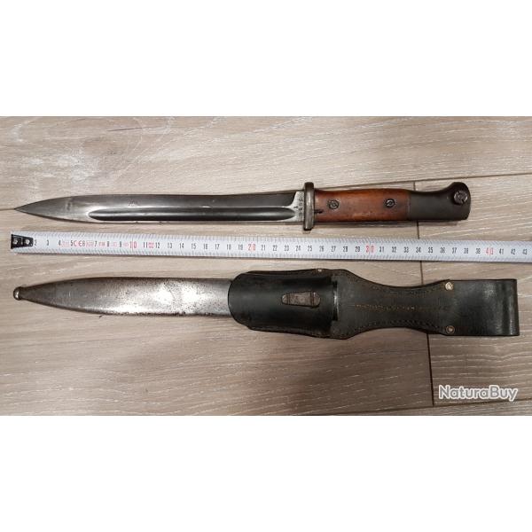 BAÏONETTE ALLEMANDE MAUSER